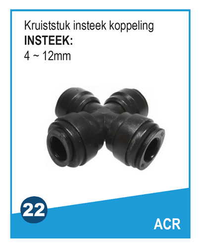 Kruisstuk insteek ACR food