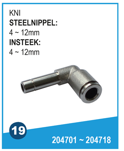 KNI steelnippel 204701