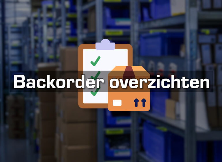 header backorder overzichten