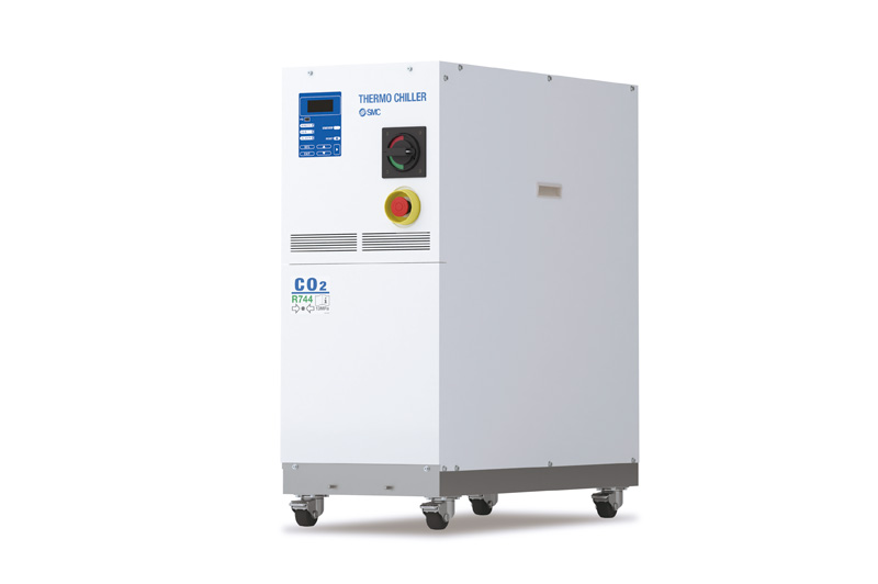 SMC thermo-chiller HRZC-serie met CO₂-koudemiddel (R744)